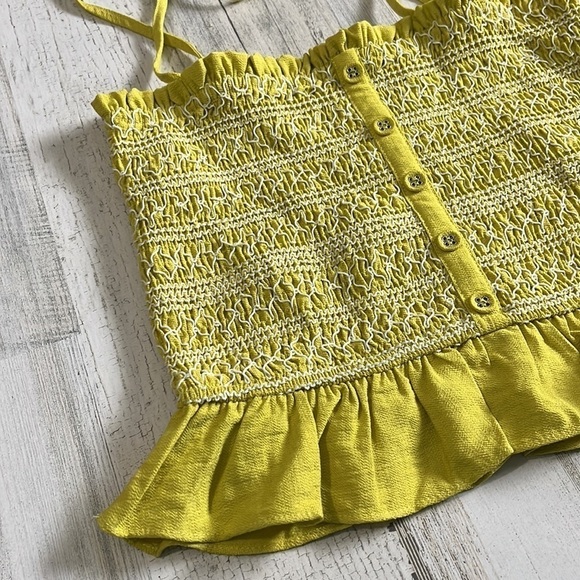 Lost + Wander yellow top size xs - Picture 2 of 8